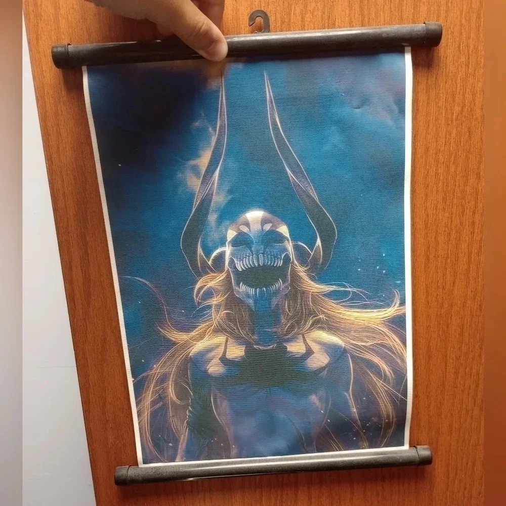 Bleach anime manga collectors mini scroll poster hanging wall decor men's fashio